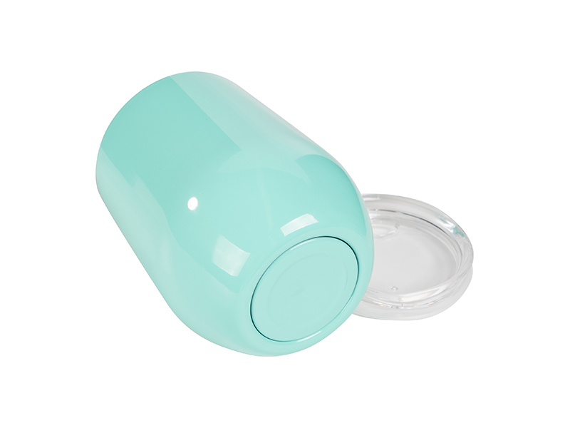 Light Blue Stemless Wine Cup