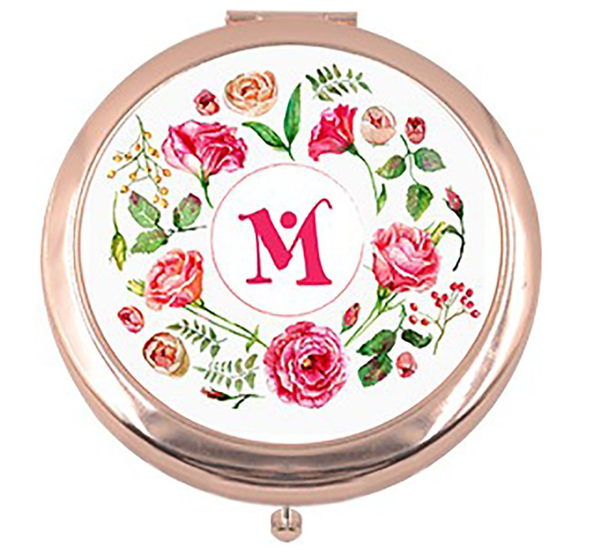 Round Rose Gold Cosmetic Mirror