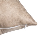 Suede-like pillow cover - Brown