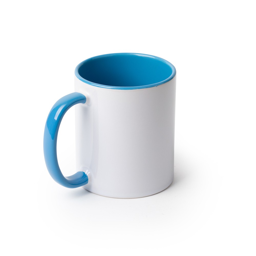 Mug 11oz - White/ light blue inside