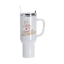 40oz Sublimation Tumbler with Handle