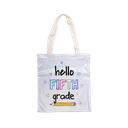  Glitter Tote Bag (White) 