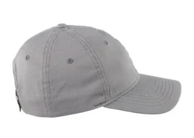 Big Accessories BX880 6-Panel Twill Unstructured Cap - Gray