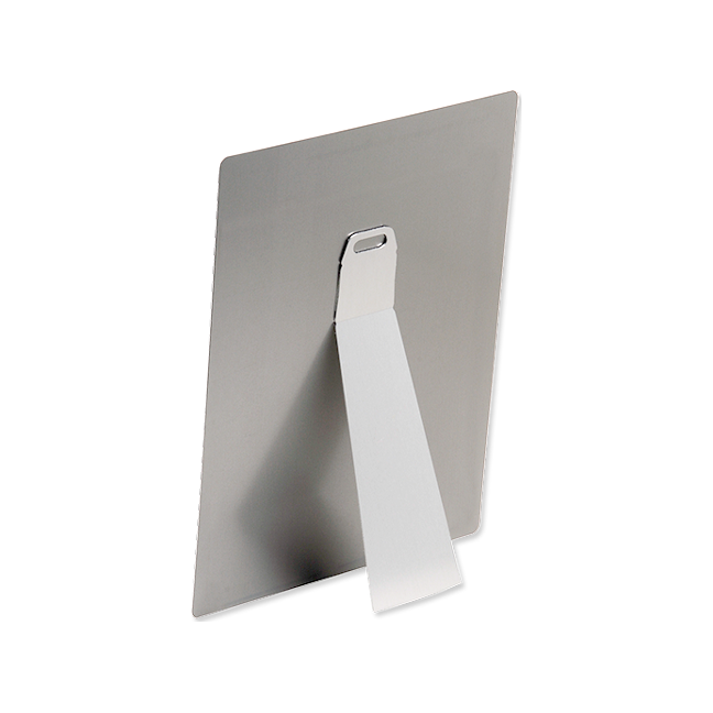 Small Metal Easel for Sublimation Photo Panels : 5.5" x 1.994" 