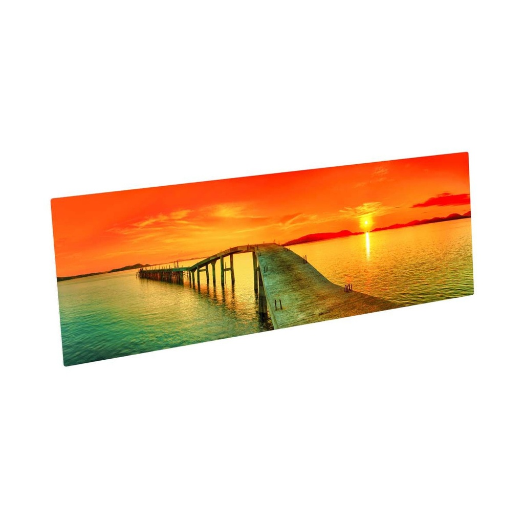 Aluminium Photo Panel - 10" x 5" - Gloss White