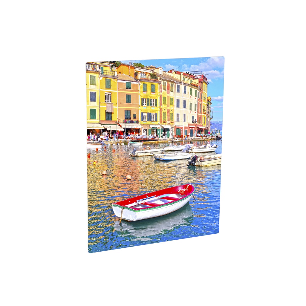 Aluminium Photo Panel : Gloss White : 8" x 10" 