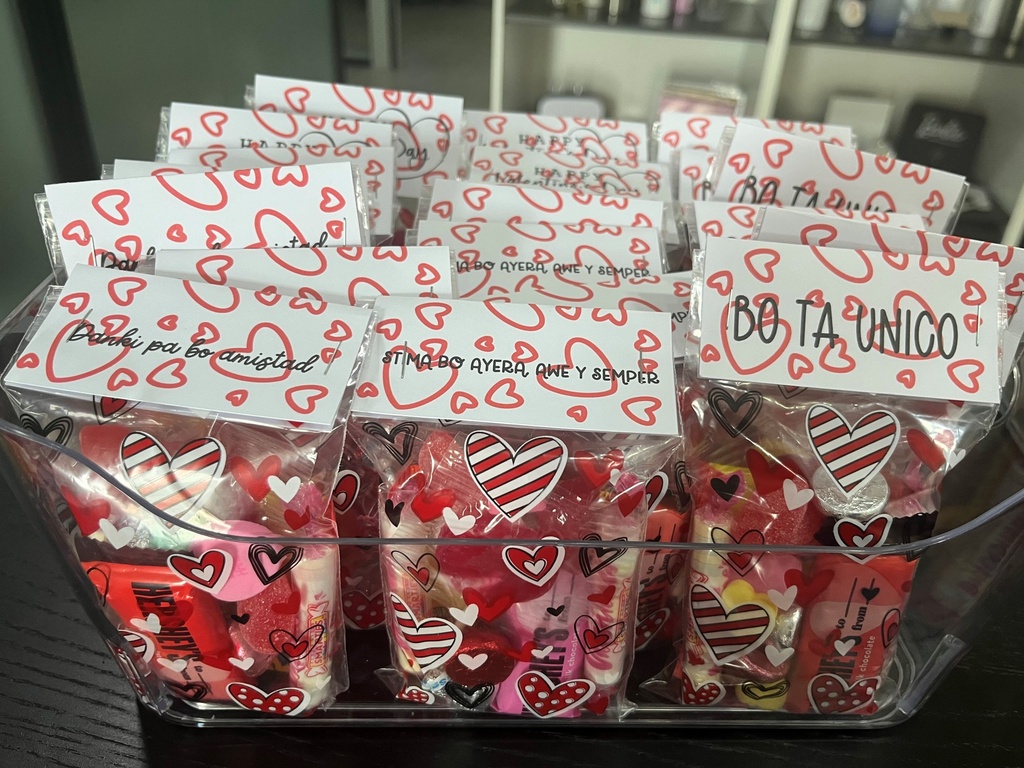 Valentine's day candy bag