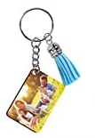 Keychain double sided rectangle 1.6"X2.35"