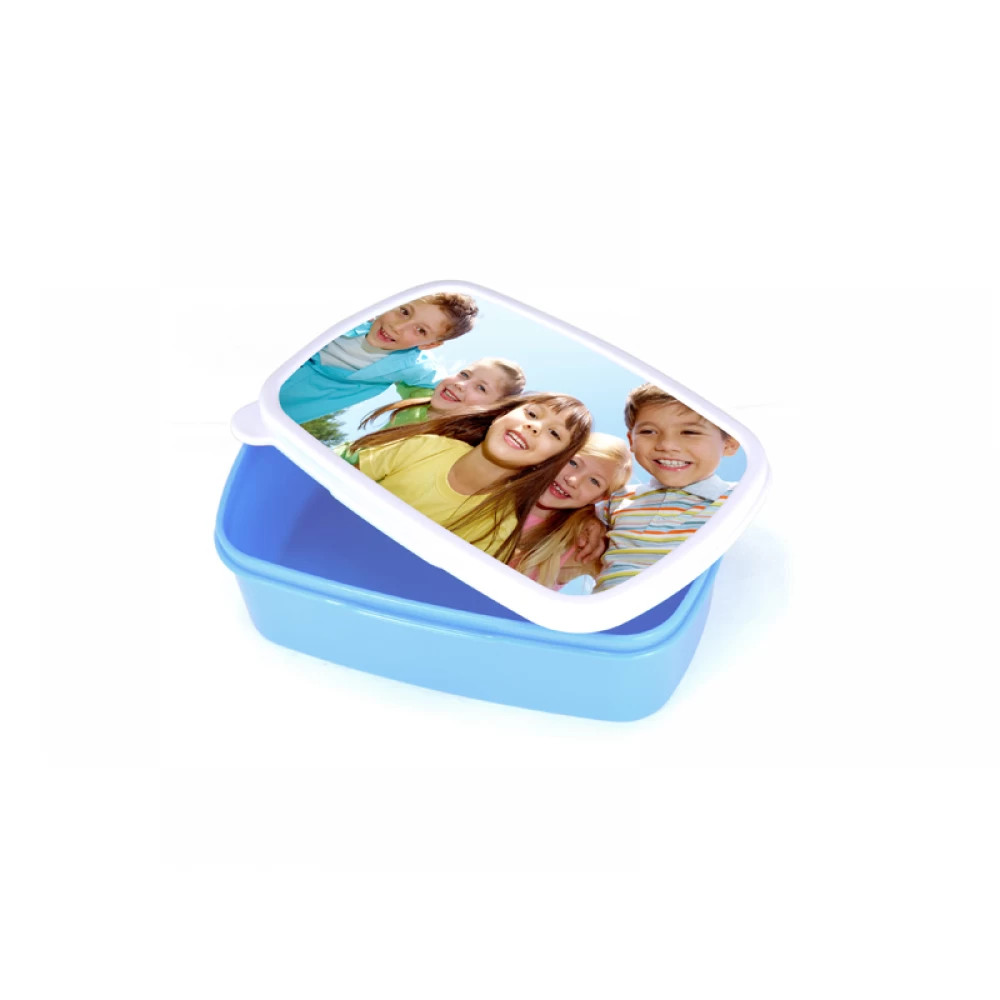 Plastic Lunch Box Blue