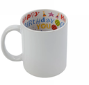Motto Mug 11oz. - Happy Birthday