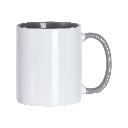 Mug 11oz - White/ grey inside