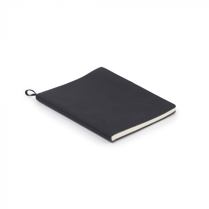 Saddle Collection Notebook 7"X9" Black