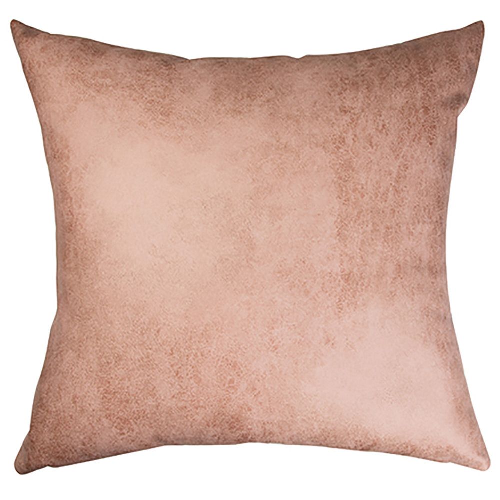 Suede-like pillow cover - Rose