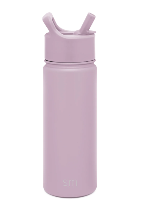 SLM Summit Water Bottle with Straw Lid 18OZ - Lavender Mist