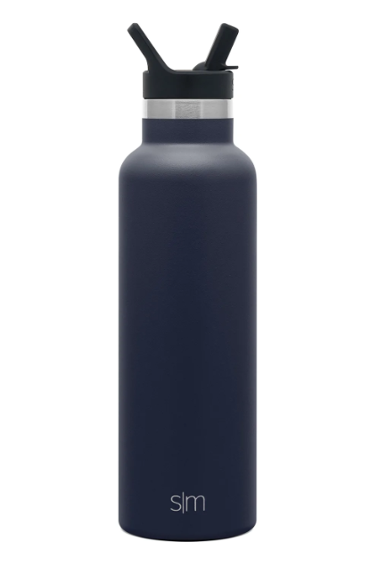 SLM Ascent Water Bottle with Straw Lid 20OZ - Deep Ocean