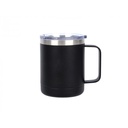 10oz Stainless Coffee Cup Black