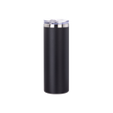 20oz Powder Coated Stainless Steel Tumbler - Black