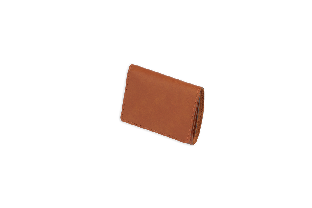 Saddle Collection Trifold Wallet Chestnut