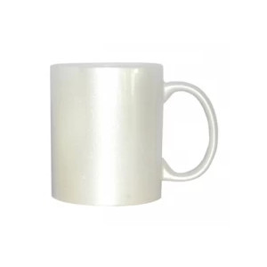 Mug 11oz - Pearl White Sparkling