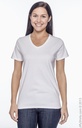 Regular Women V-Neck Short Sleeve T-Shirt