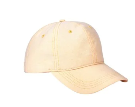 Big Accessories Unisex Summer Prep Cap - Yellow