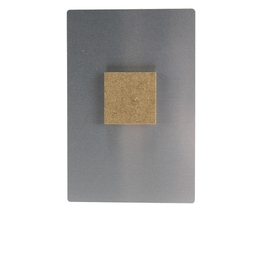 [SS-9226] Mounting Block w/Adhesive for Aluminum Photo Panels 2"X2"