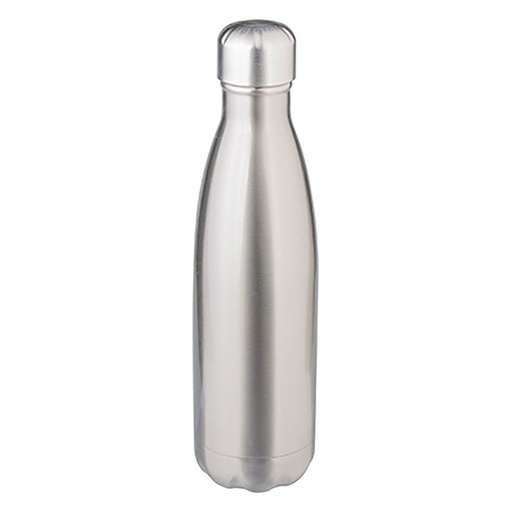 [SS-SB-S-228 ] STAINLESS STEEL COLA BOTTLE - SILVER 