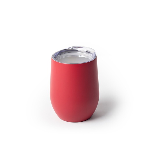 [SS-SSWTVR] Matte Red Stemless wine glass 12oz