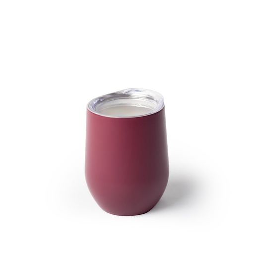 [SS-SSWTVBU] Matte burgundy Stemless wine glass 12oz