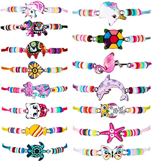 [SS-AB01] Girls Adjustable bracelets