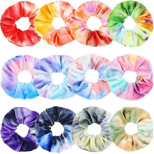 [SS-TDVS02] Tie Dye Velvet Scrunchies