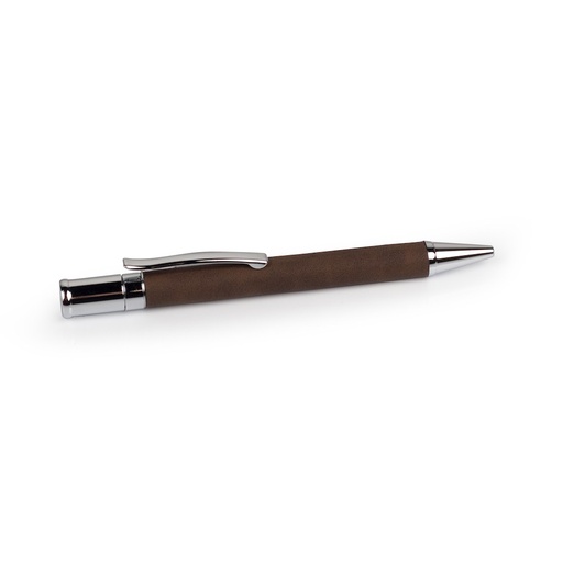 [SS-SCP8] Saddle Collection Bay Brown Silver Stationary Pen 