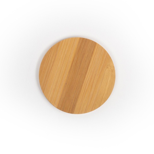 [SS-BCR3] Round bamboo coaster