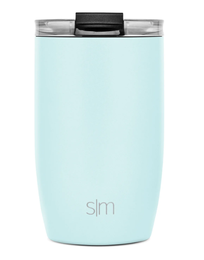 [SS-SLMVOYAGER12OZ-SEASIDE] SLM Voyager Travel Mug with Clear Flip Lid & Straw 12OZ - Seaside