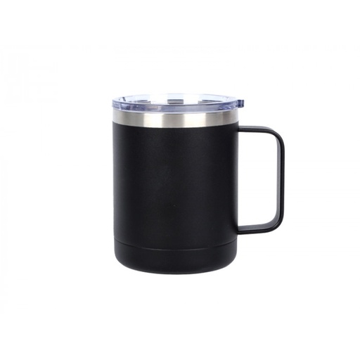 [SS-SSC-B10E] 10oz Stainless Coffee Cup Black