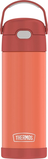 [SS-THERMOS16OZ-APRICOT] THERMOS FUNTAINER 16 Ounce Stainless Steel Vacuum Insulated Bottle with Wide Spout Lid, Apricot
