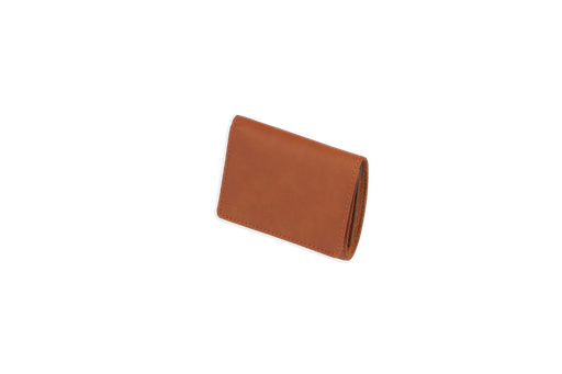 [SS-SCTW5] Saddle Collection Trifold Wallet Chestnut