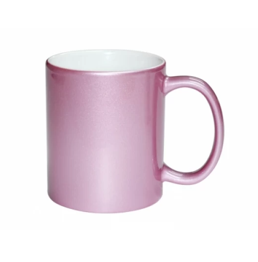 [SS-MUG11PINKM] Mug 11oz - Light Pink Sparkling 