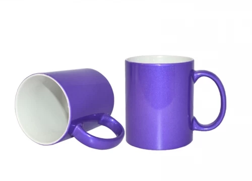 [SS-MUG11PURPLEM] Mug 11oz - Purple Sparkling