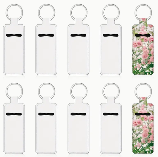 [SS-LIPBALMHOLDER] Neoprene Lip Balm Holder Keychain