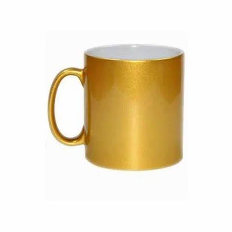 [SS-MUG11GOLD] Mug 11oz - Gold Sparkling 